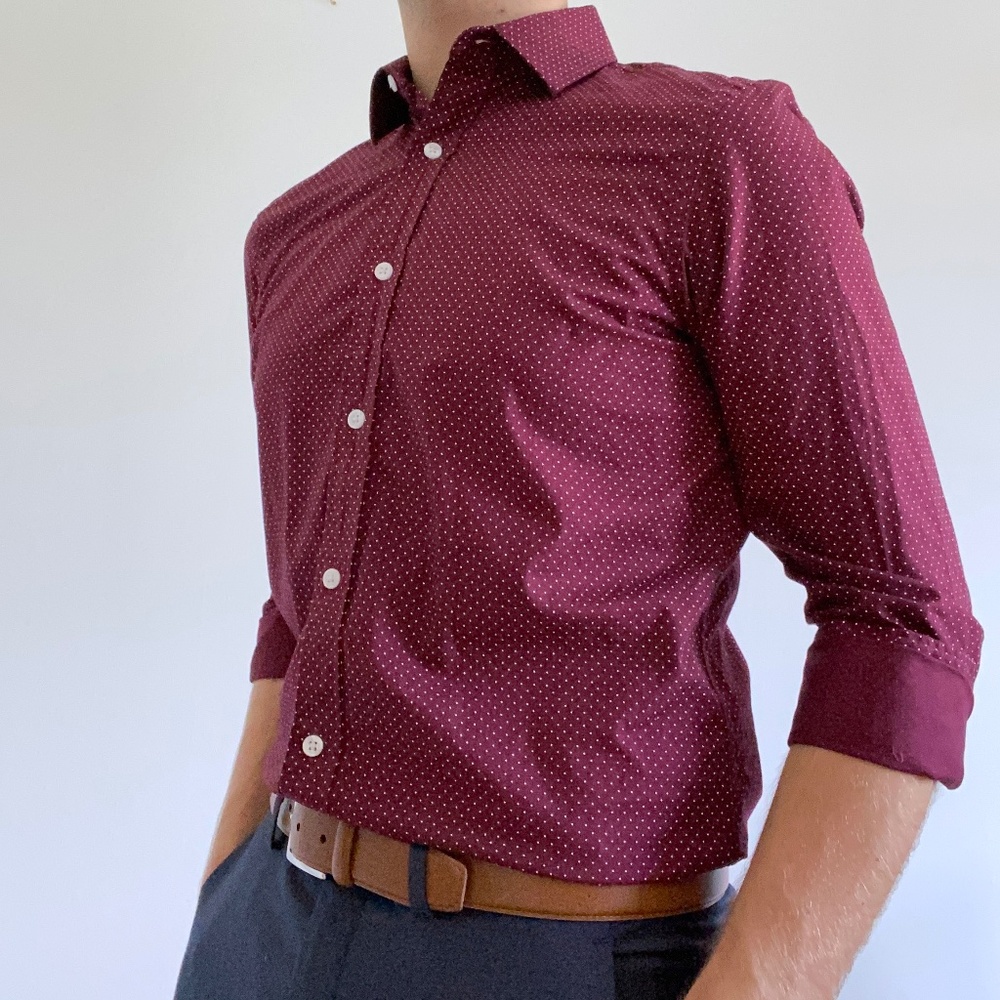 Old Navy Non-Iron The Signature Shirt Slim Fit